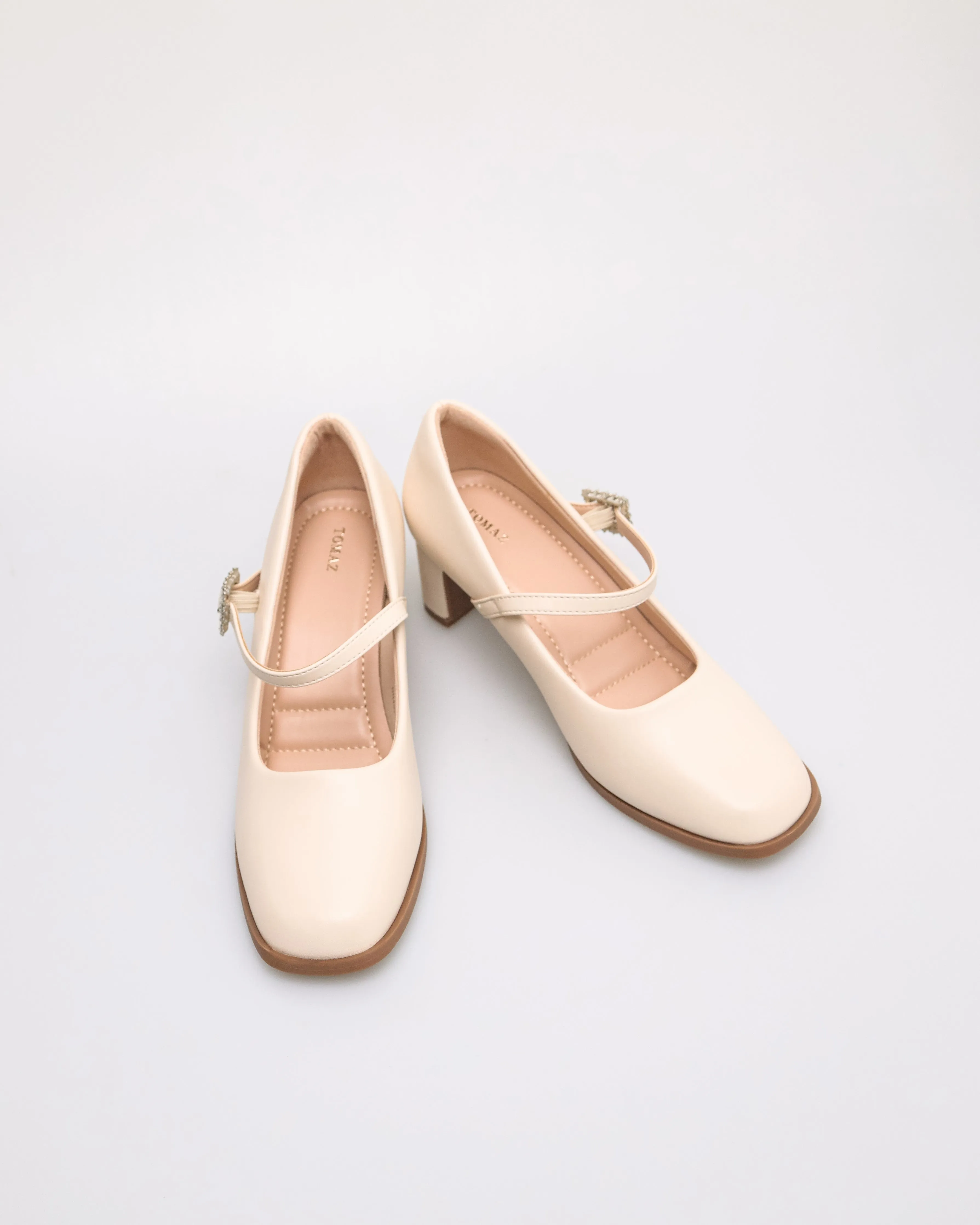 Tomaz NN402 Ladies Ballerina Crystal Heels