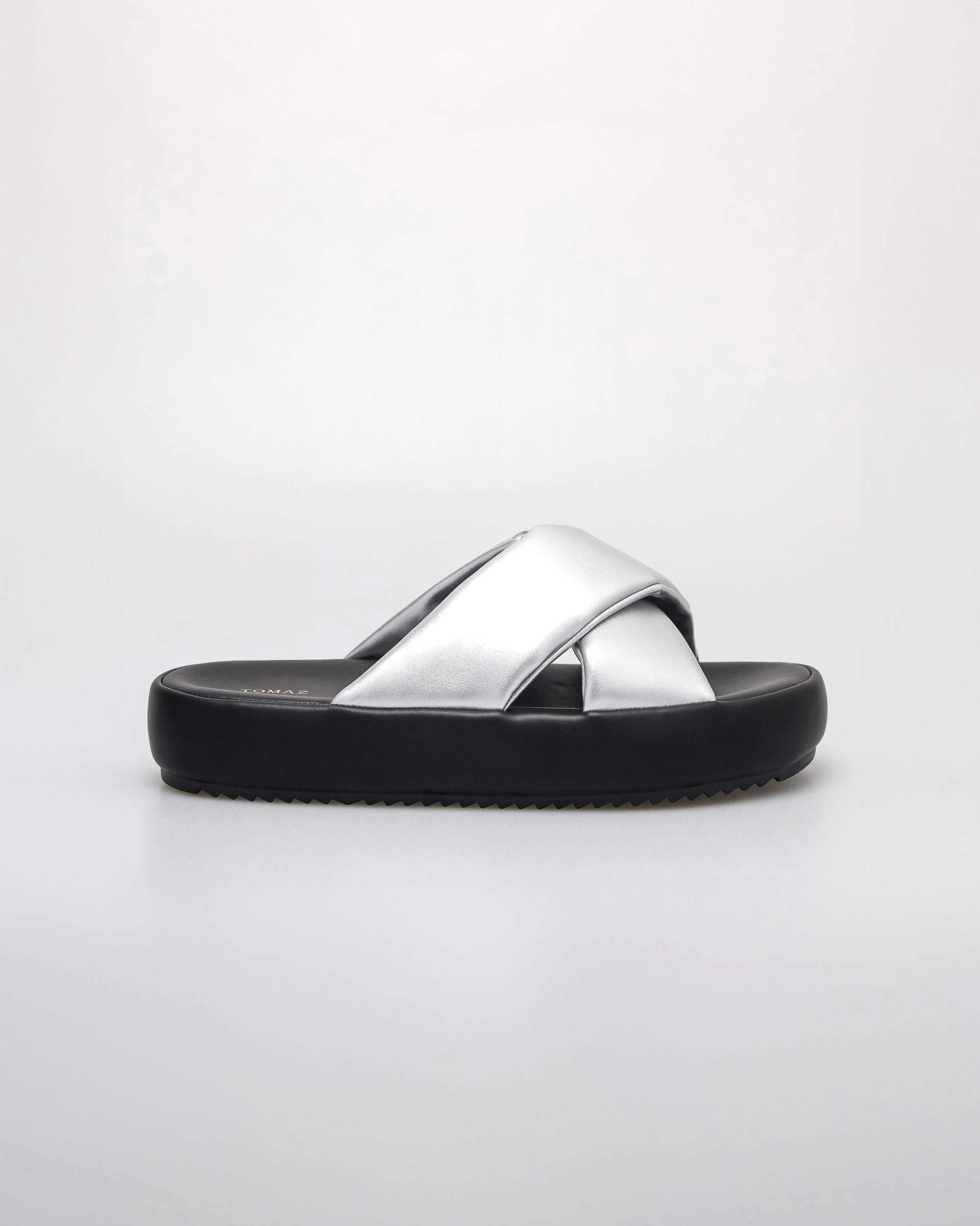Tomaz NN451 Ladies Cross Padded Flats