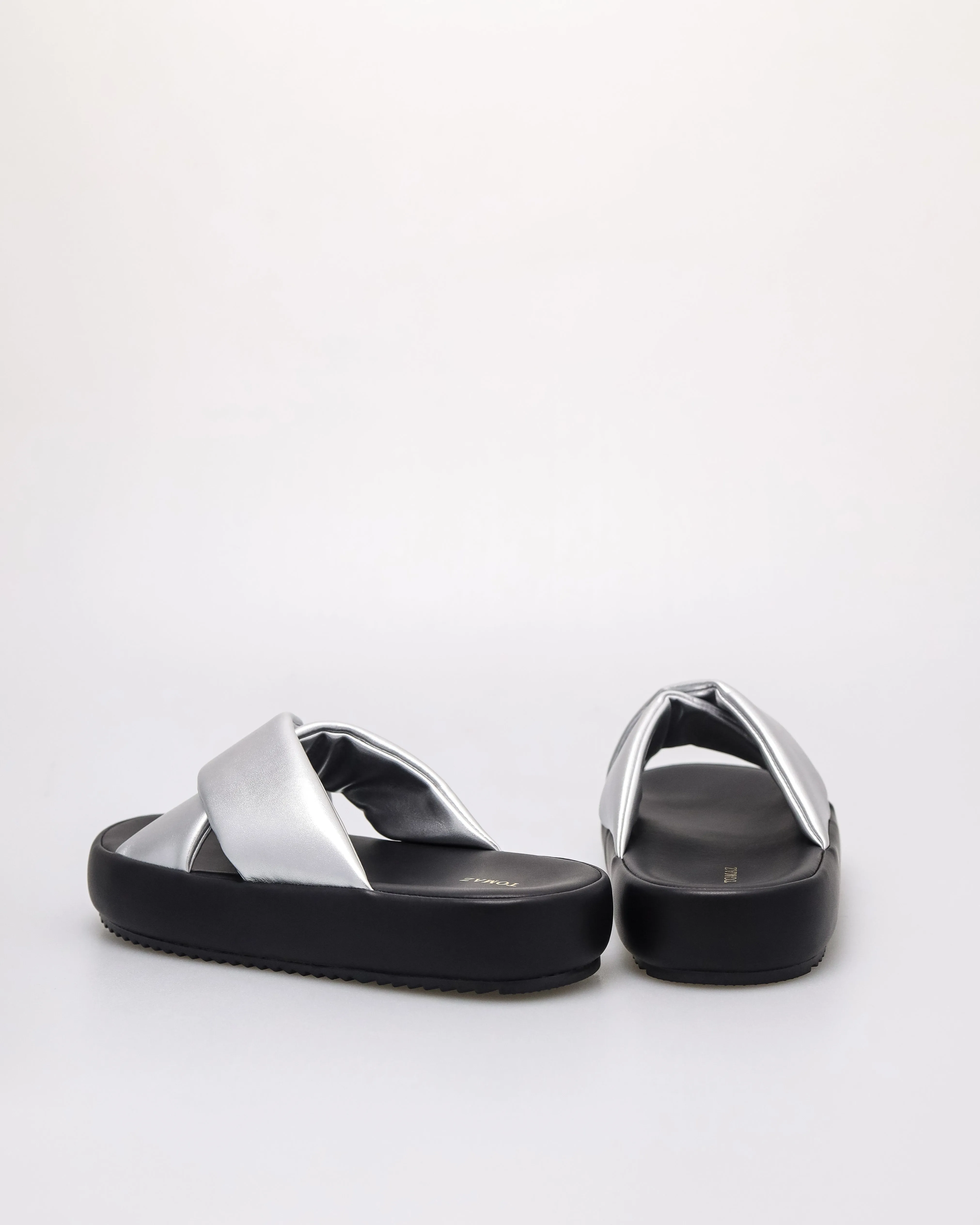 Tomaz NN451 Ladies Cross Padded Flats