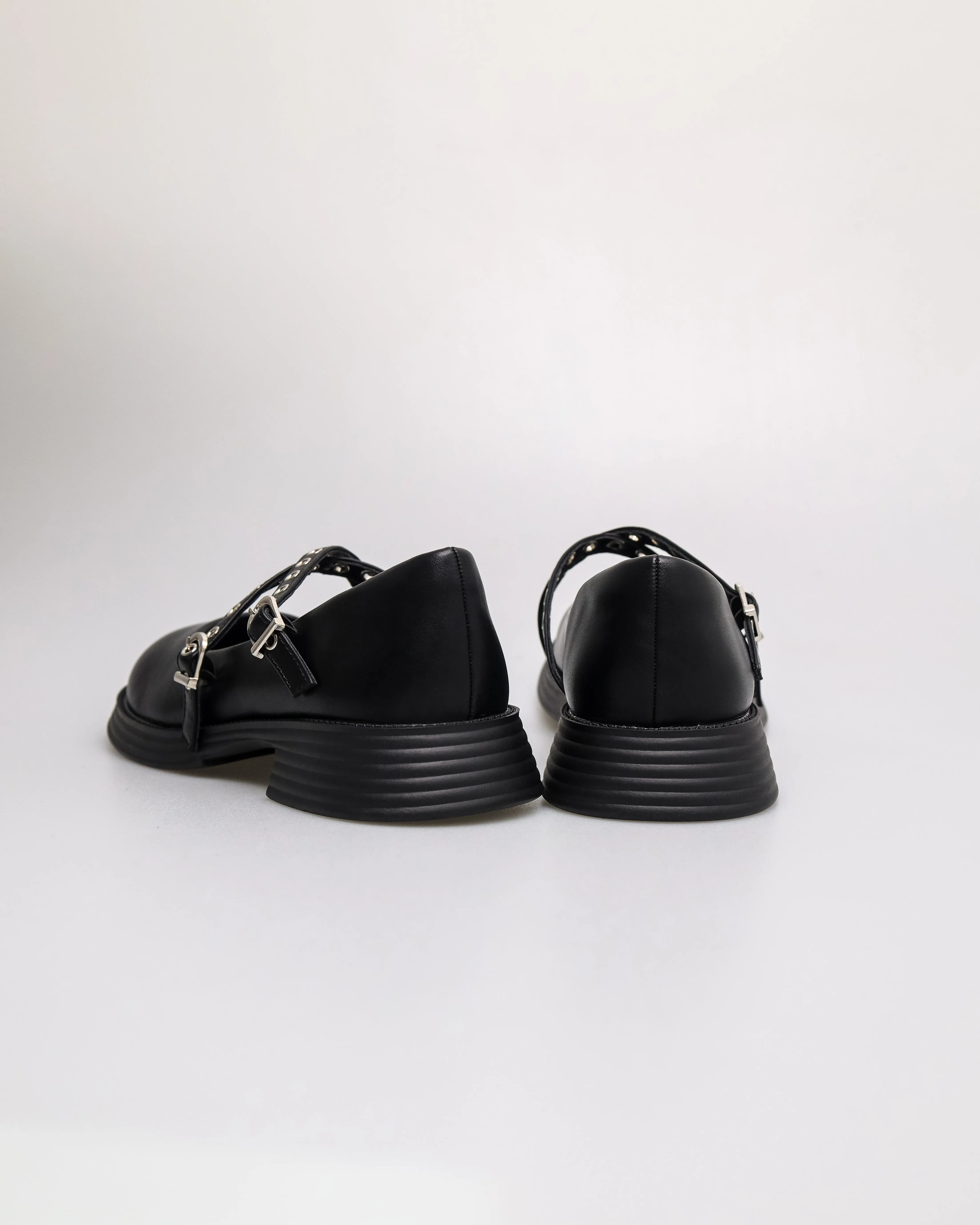 Tomaz NN453 Ladies Gothic Marry Jane Flats