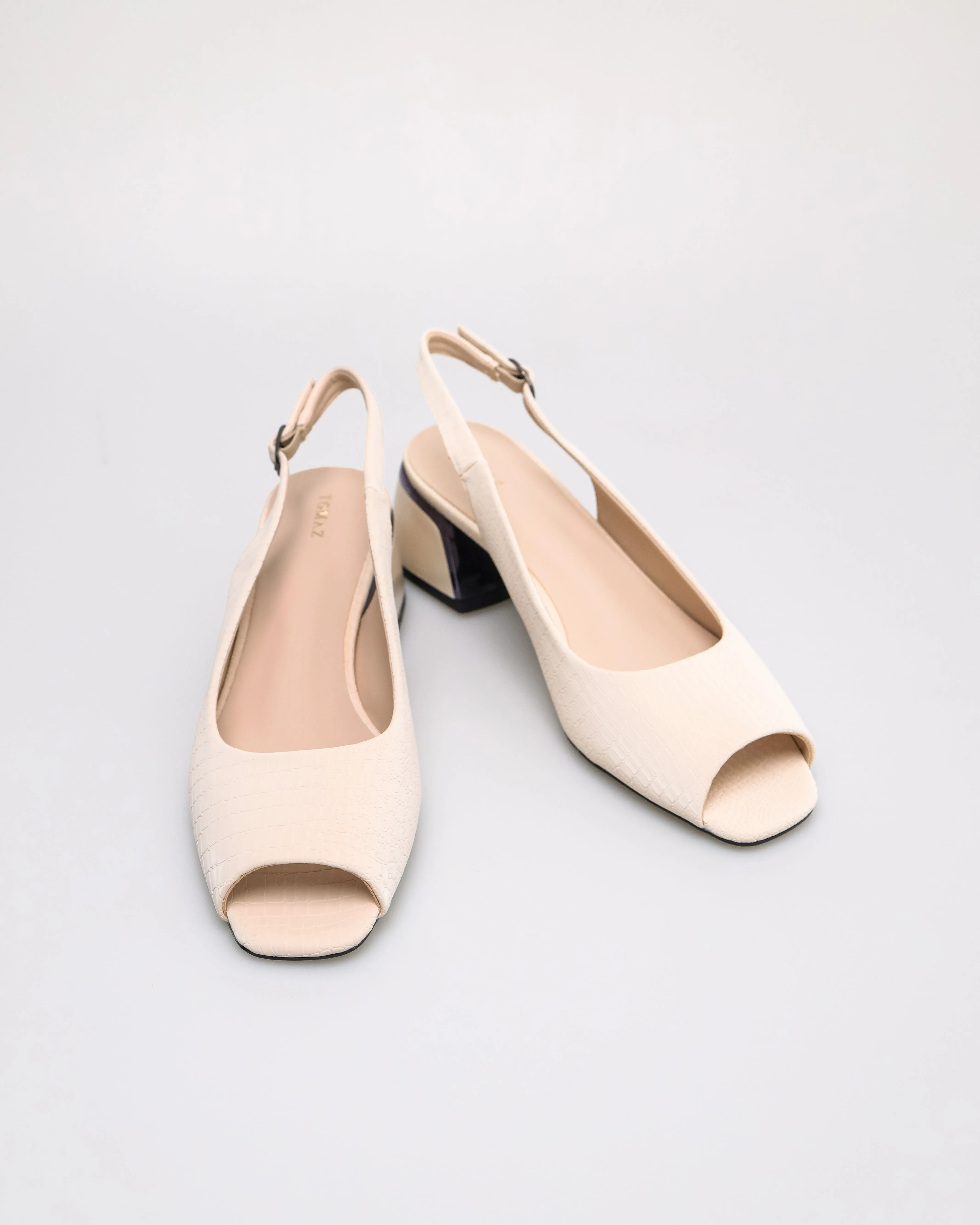Tomaz NN495 Ladies Exotic Slingback Heels