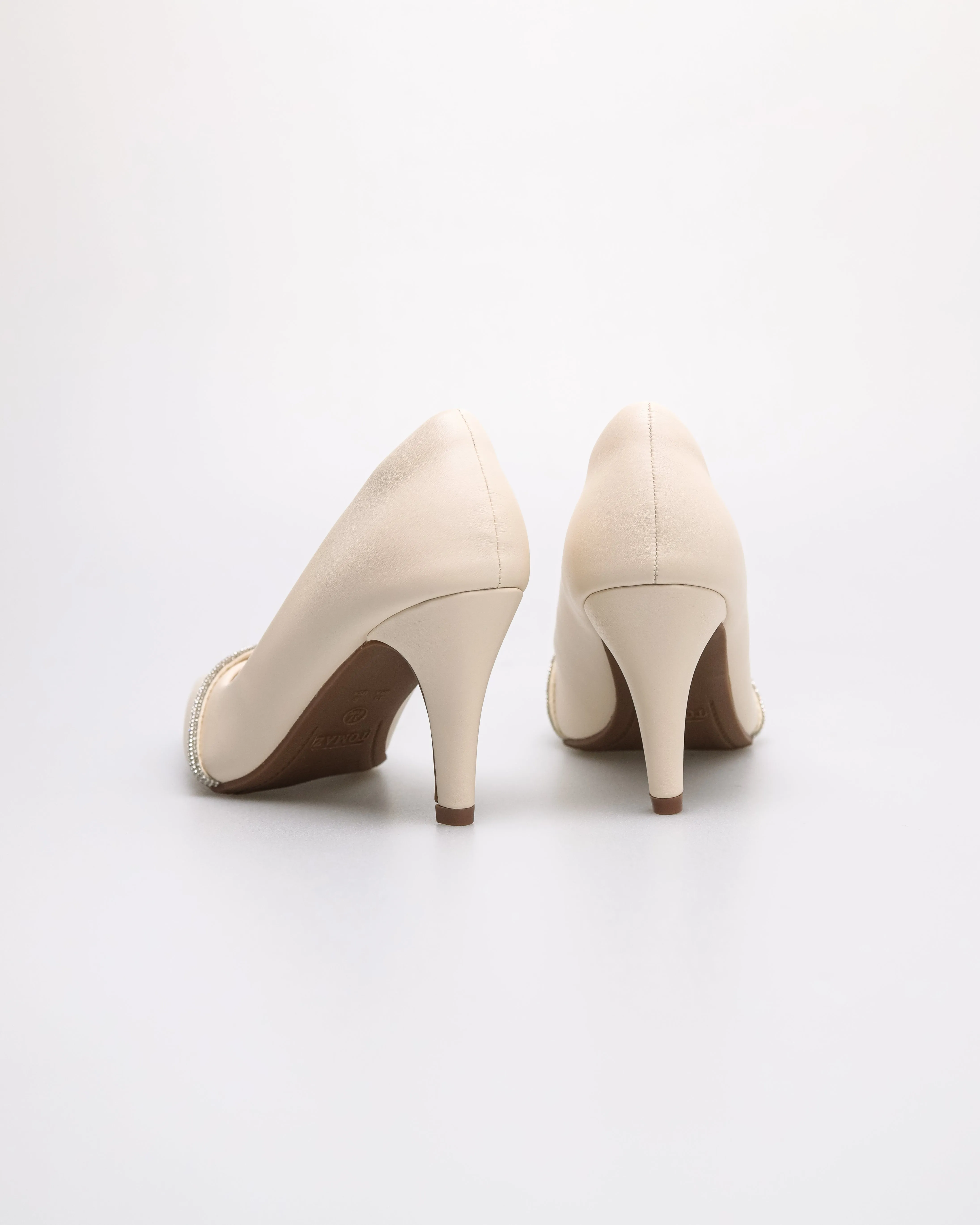 Tomaz NN516 Ladies Glitter Band Heels