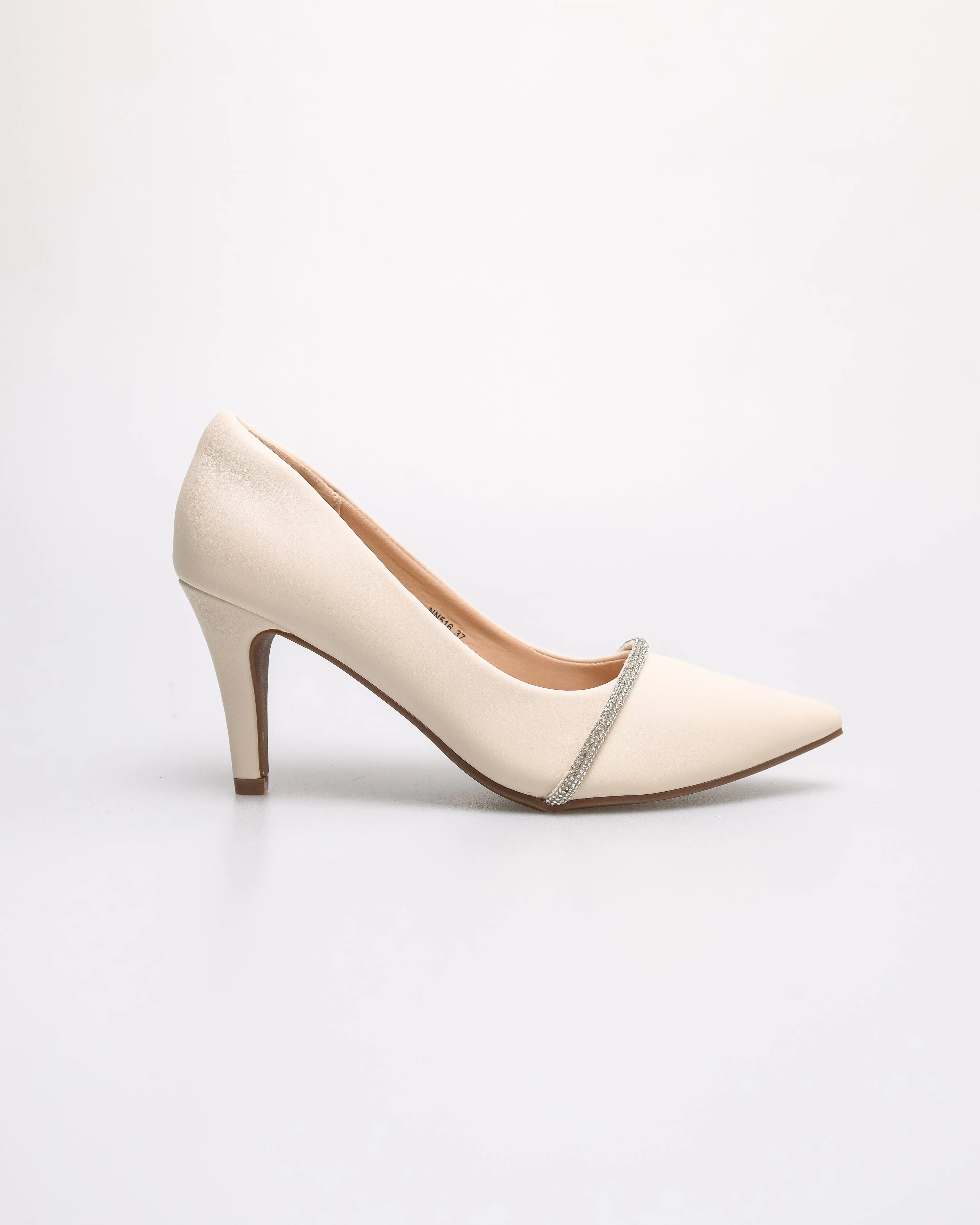 Tomaz NN516 Ladies Glitter Band Heels