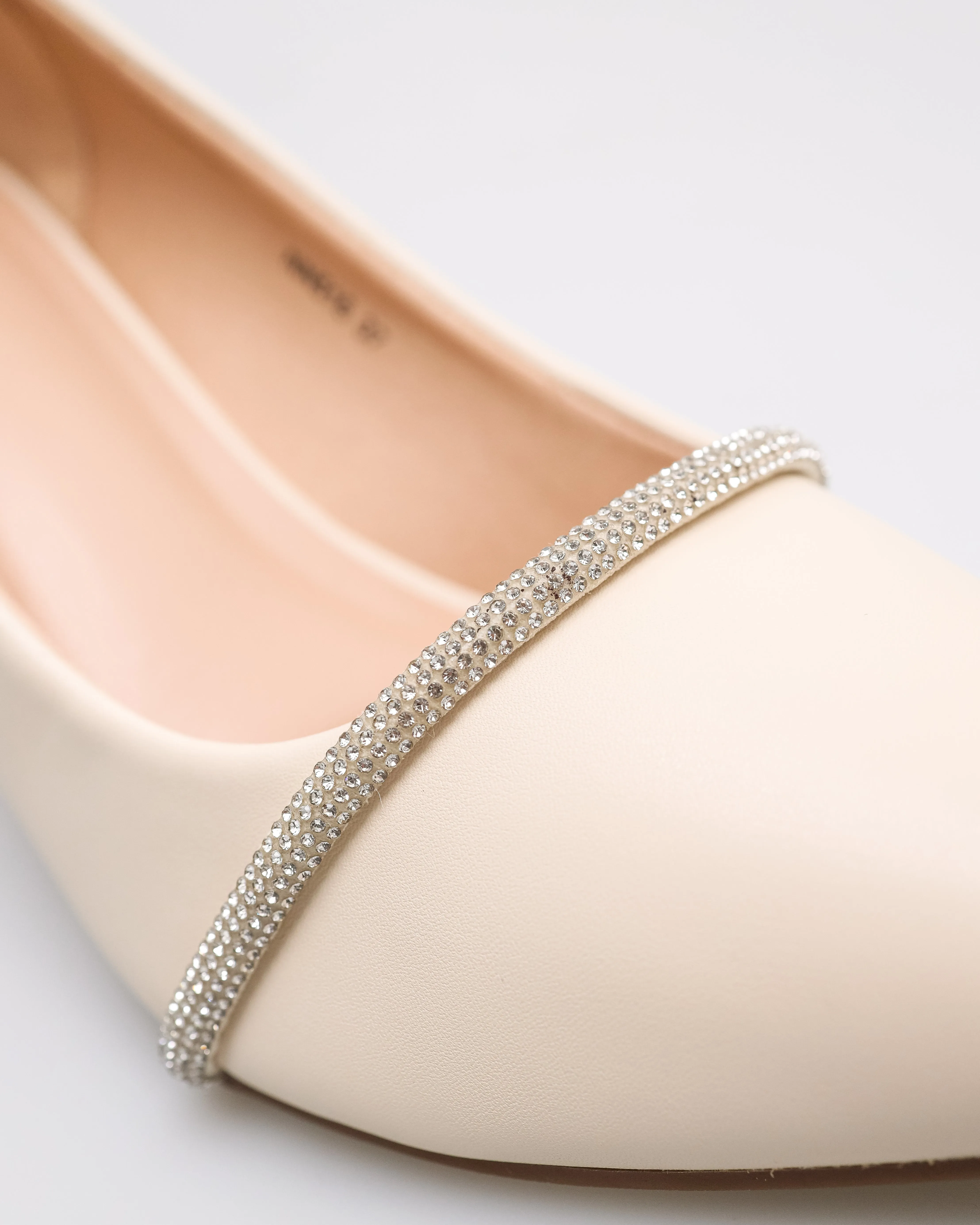 Tomaz NN516 Ladies Glitter Band Heels