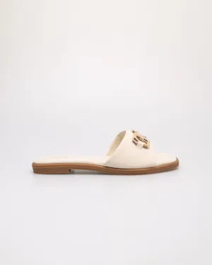 Tomaz YX223 Ladies Golden Bond Flats (Cream)