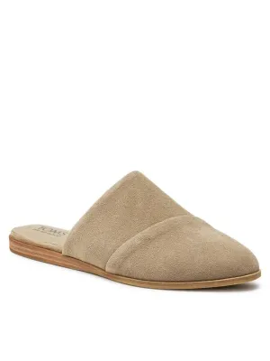 TOMS Jade Mule Women's Size 8 Dune Suede Pointed Toe Slide Slip on Shoes FZP055 (Dune,8)