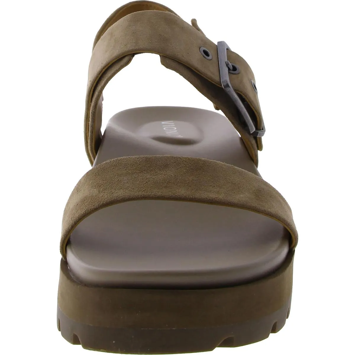 Torrance Womens Suede Ankle Strap Slingback Sandals