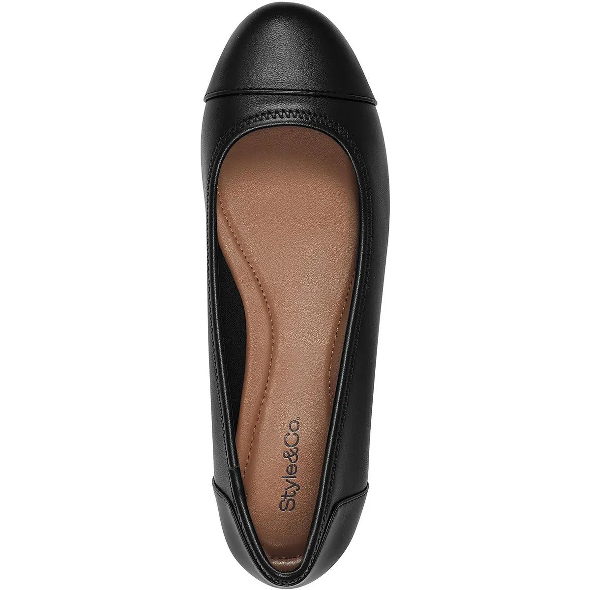 TRISHH Womens Faux Leather Round toe Flat Shoes