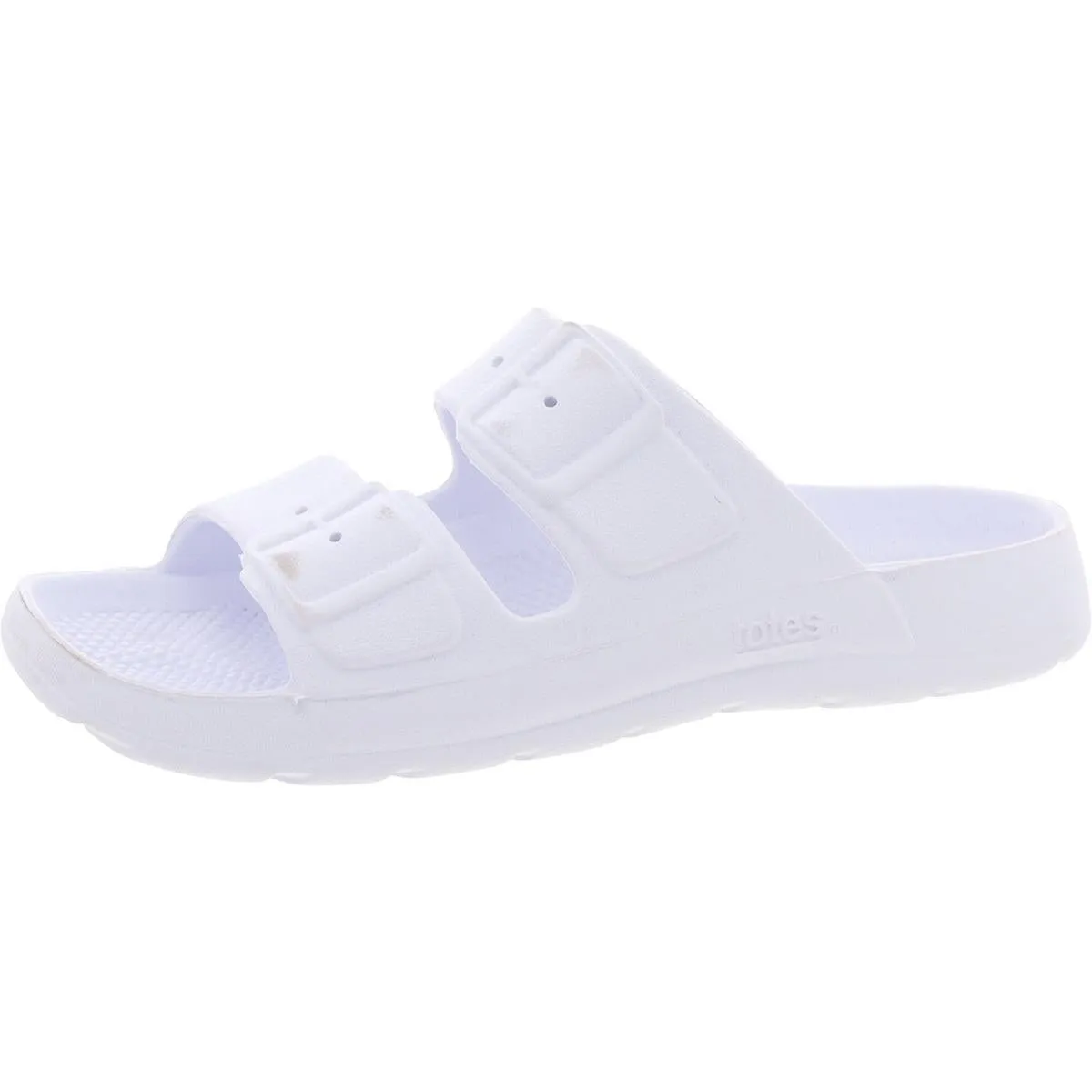 Ts14 Womens Slip On Round Toe Slide Sandals