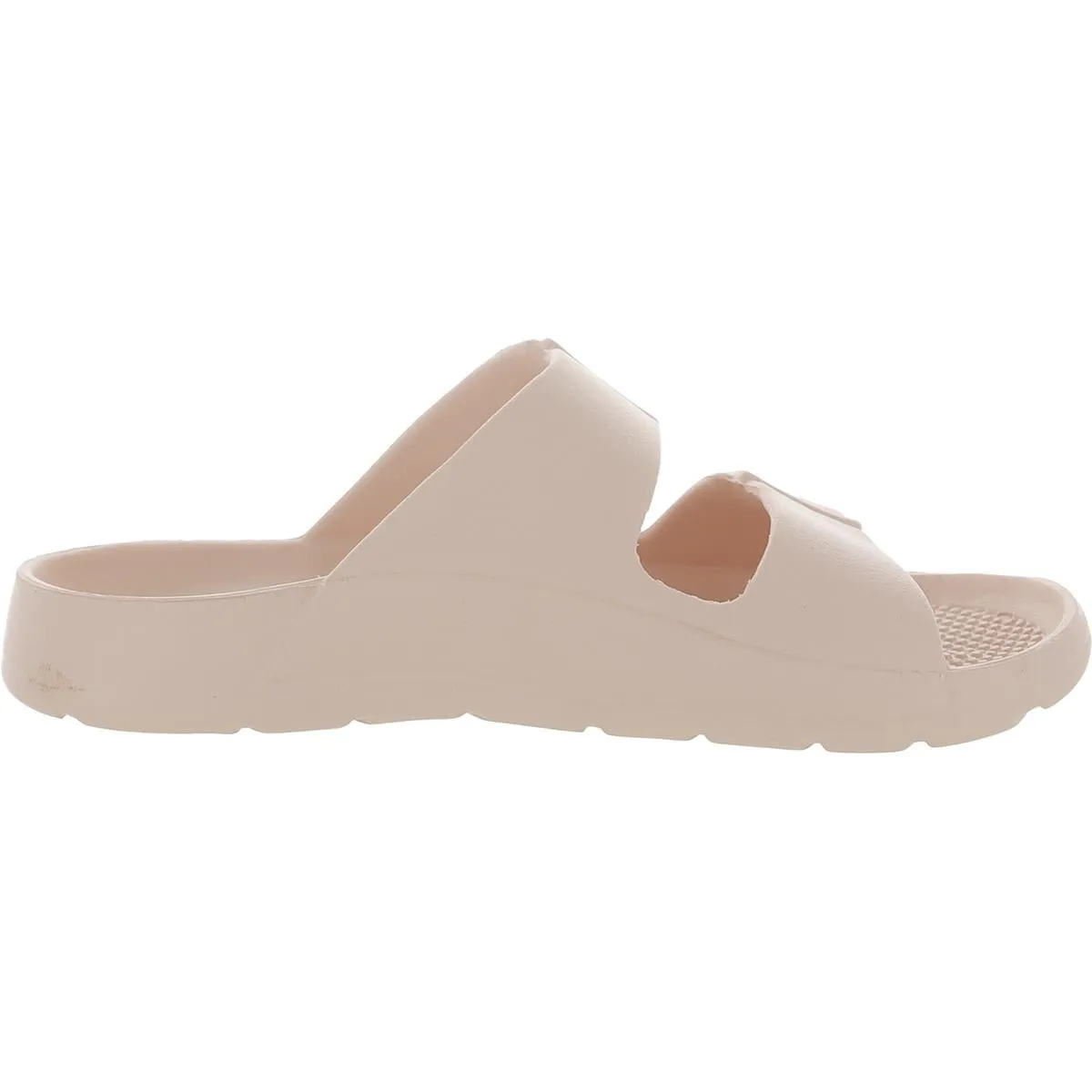 Ts14 Womens Slip On Round Toe Slide Sandals