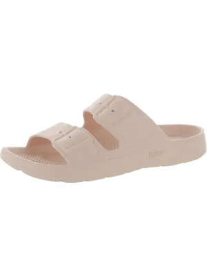 Ts14 Womens Slip On Round Toe Slide Sandals