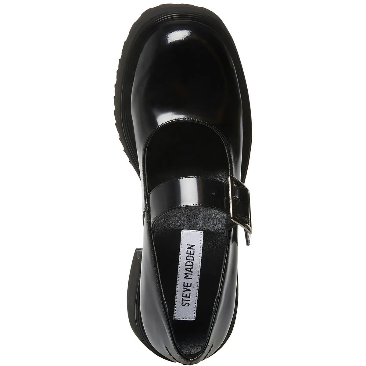 Tulip Womens Patent Leather Platform Mary Janes