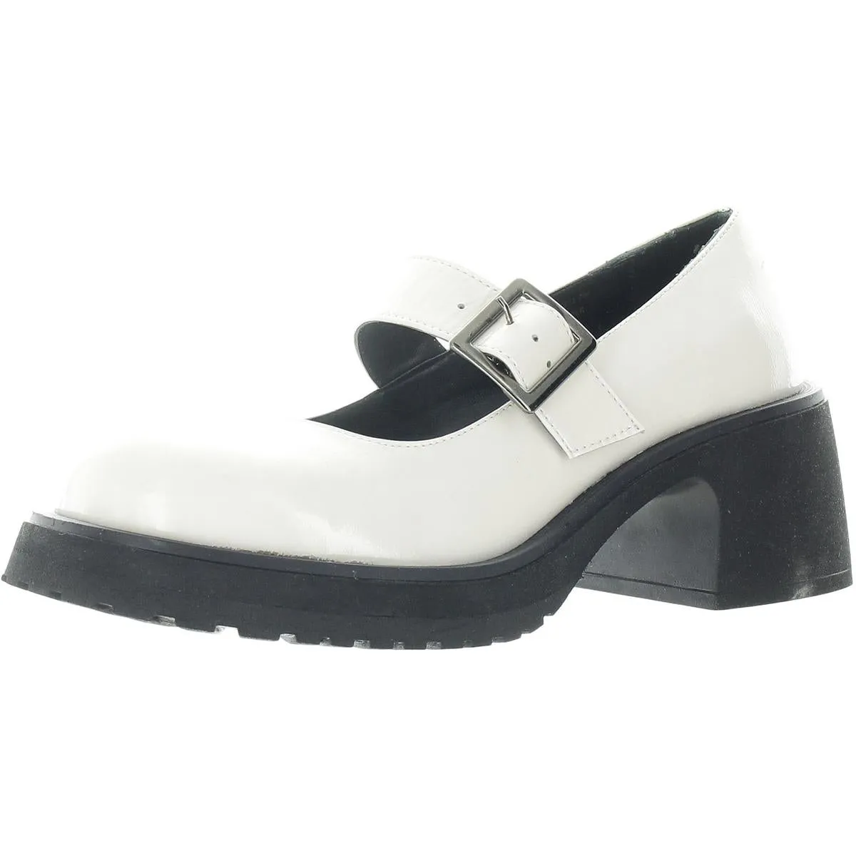 Tulip Womens Patent Leather Platform Mary Janes
