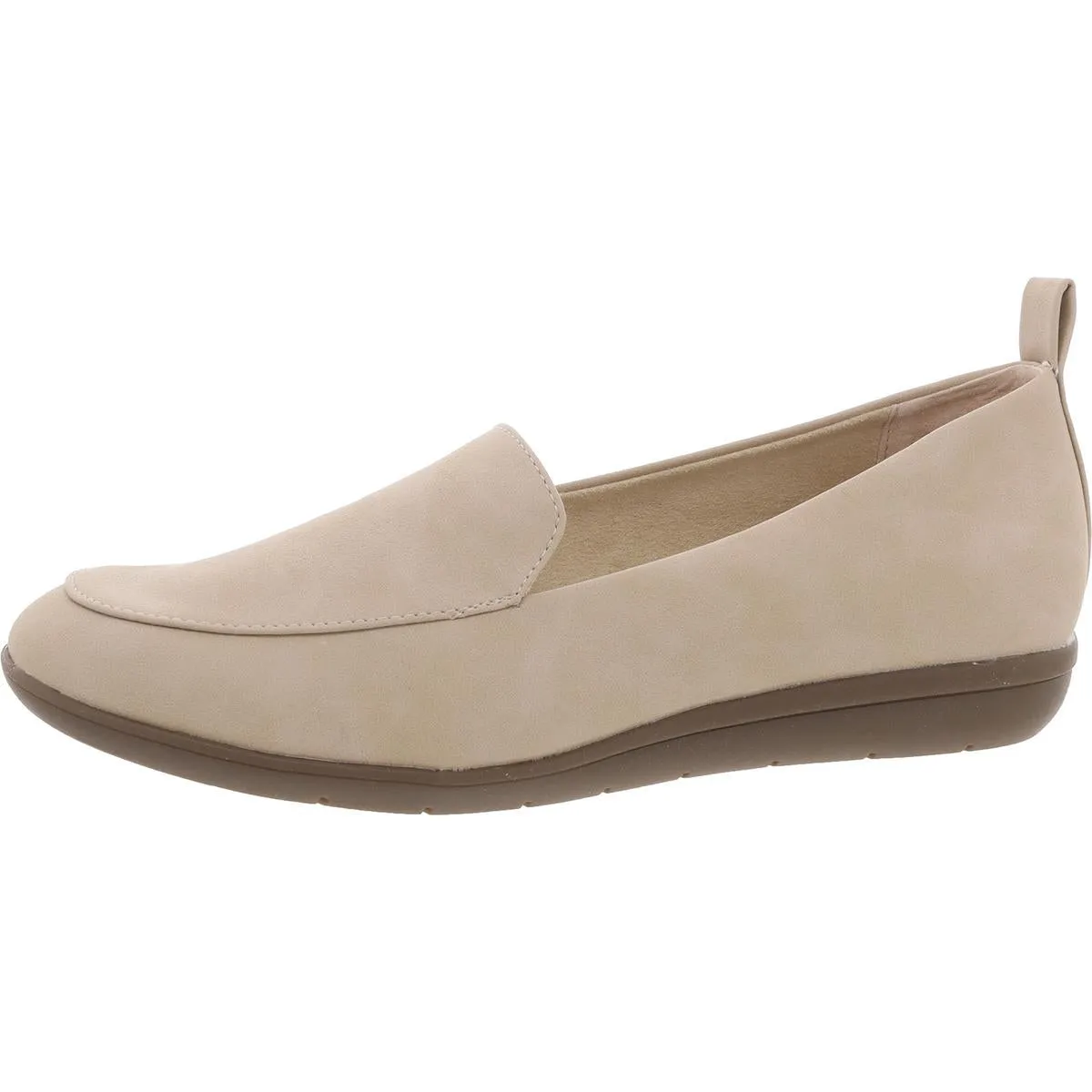 Twiggy Womens Solid Faux Leather Loafers