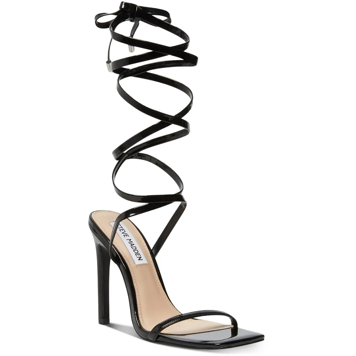 Uplift Womens Square Toe Strappy Sandals
