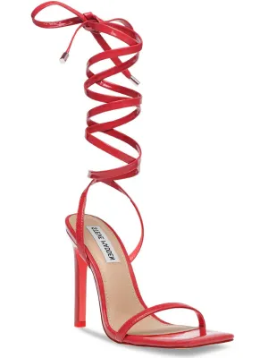 Uplift Womens Square Toe Strappy Sandals