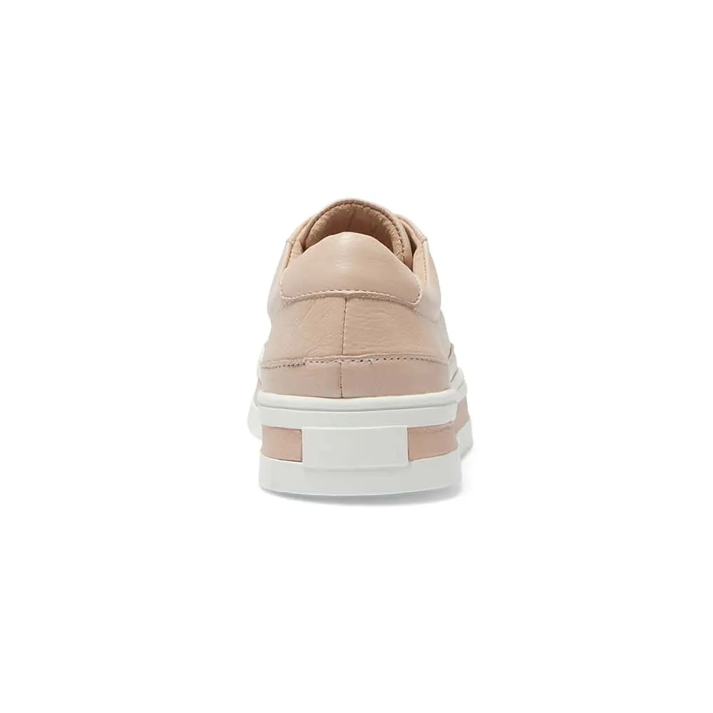Uruguay Sneaker in Blush Leather