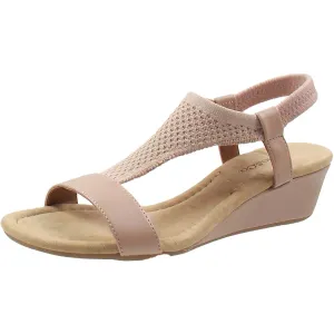 VACANZAA Womens Knit Wedge Sandals