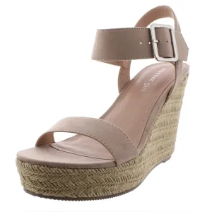 Vail Womens Faux Suede Wedges Espadrilles