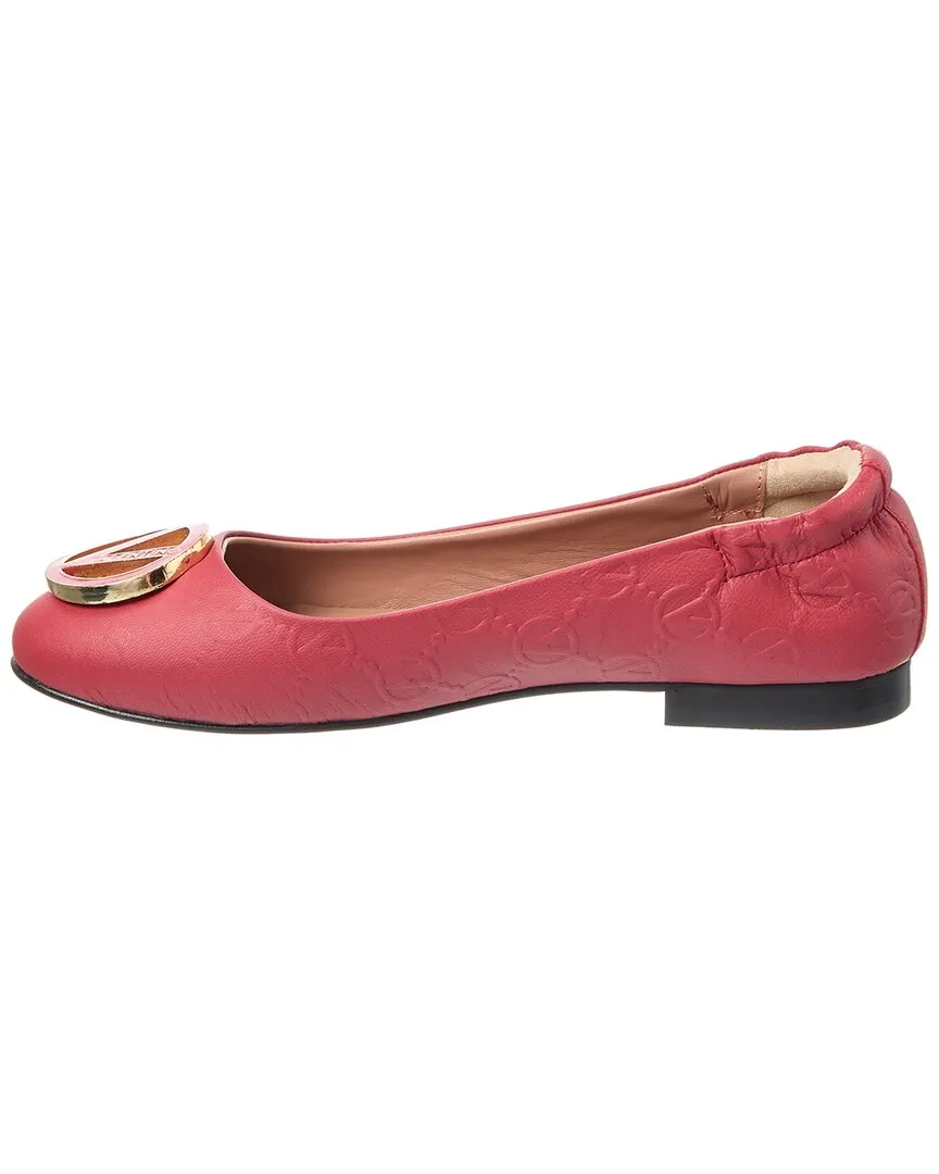 Valentino by Mario Valentino Calliope Leather Flat