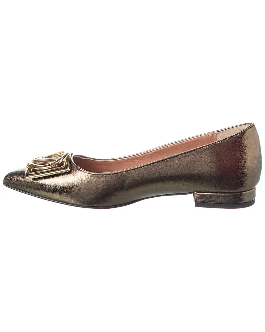 Valentino by Mario Valentino Flora Leather Flat