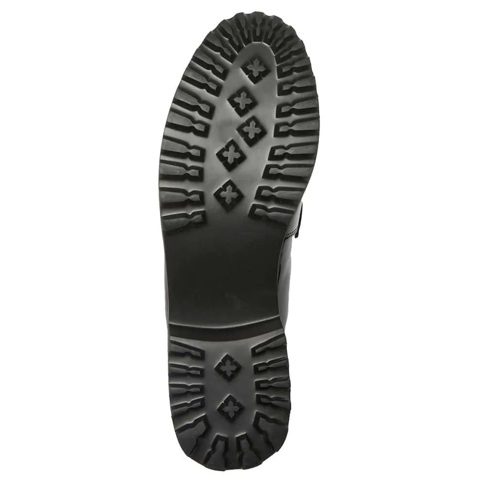 Valley Loafer in Black Patent