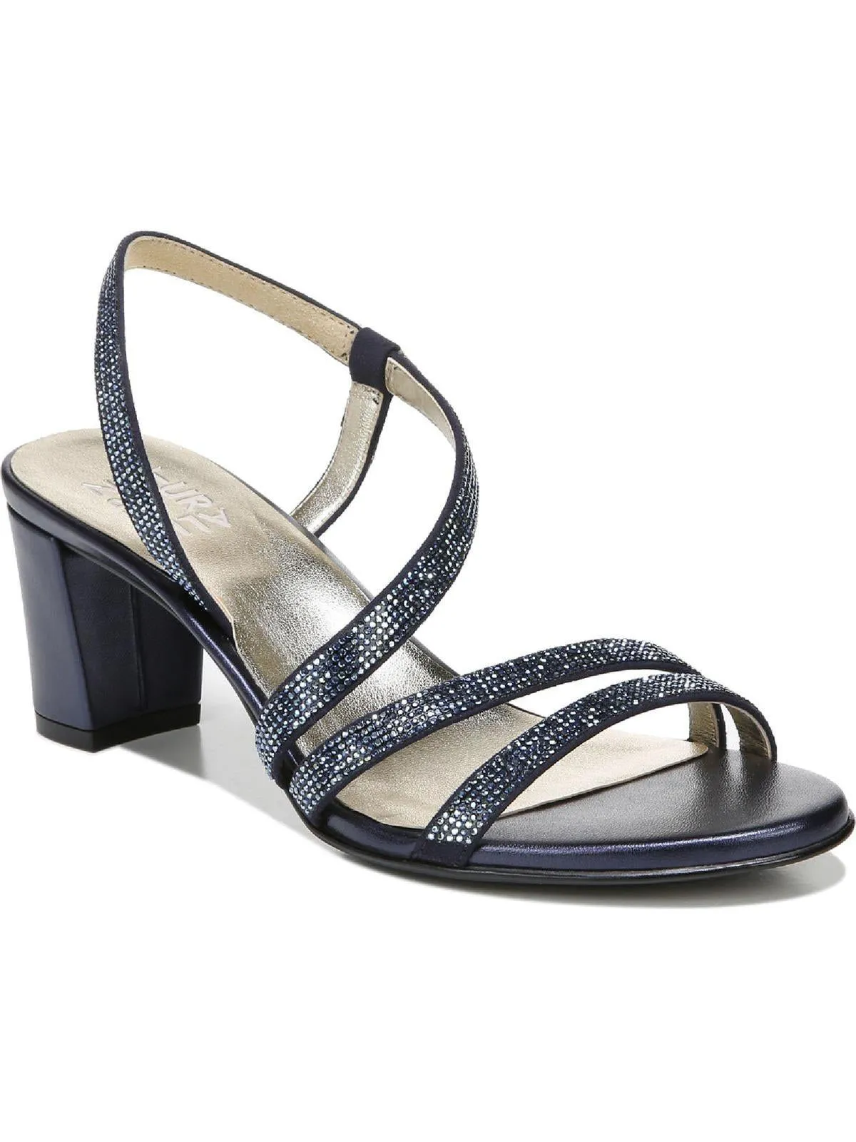 Vanessa 2 Womens Embellished Slingback Evening Sandals