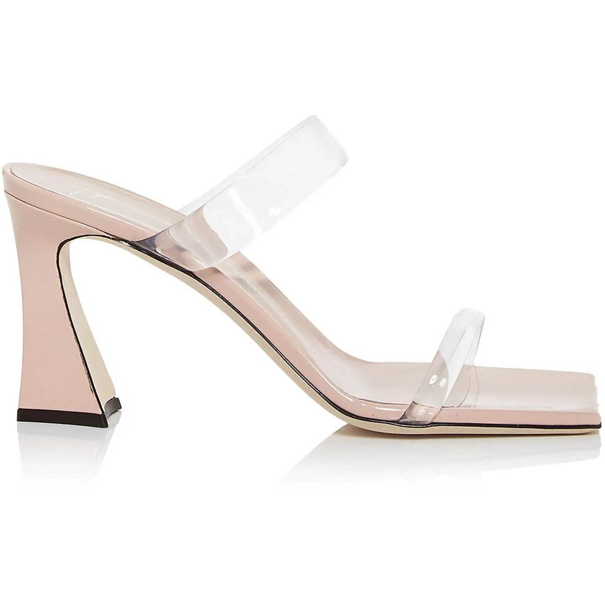 Vanilla 85 Womens Solid Vinyl Heels