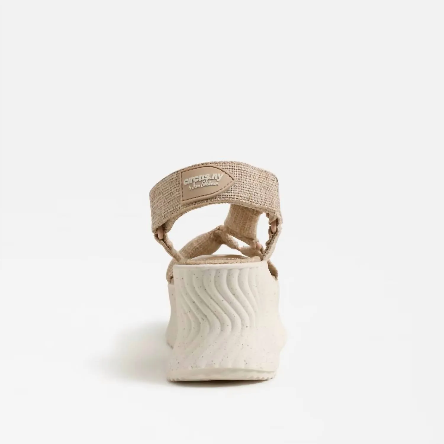 Venus Platform Sandal In Sand Dune