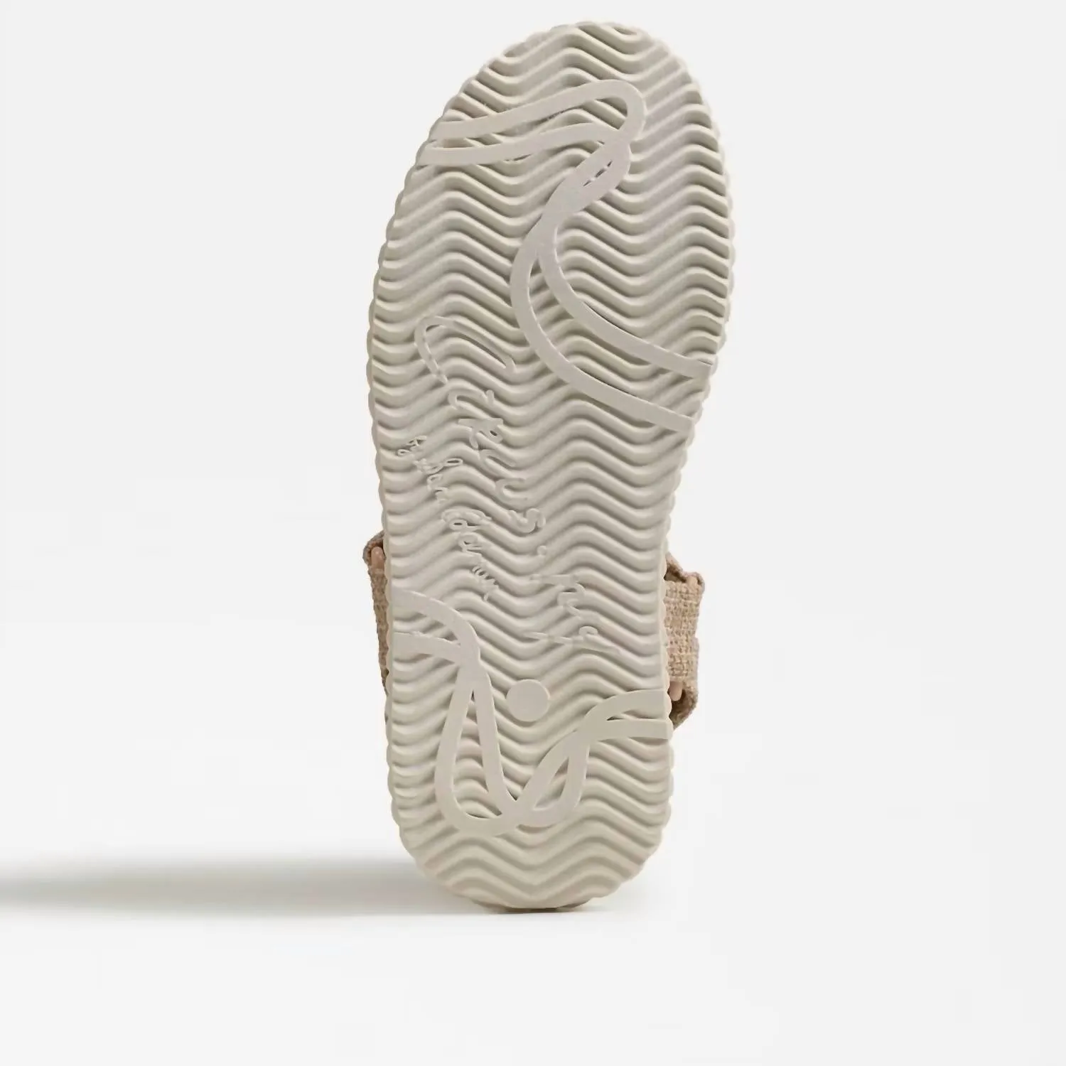 Venus Platform Sandal In Sand Dune