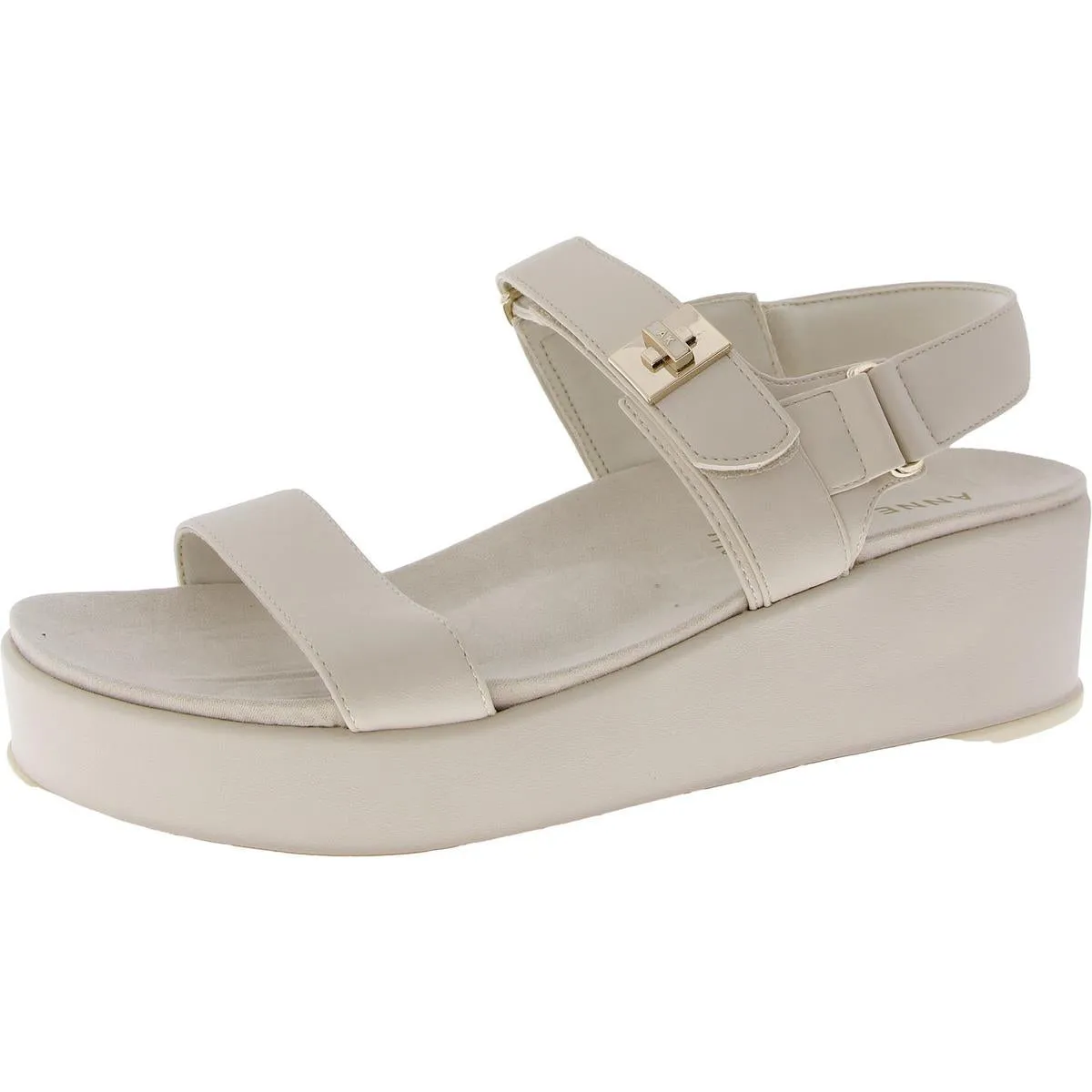Verse Womens Woven Adjustable Platform Sandals
