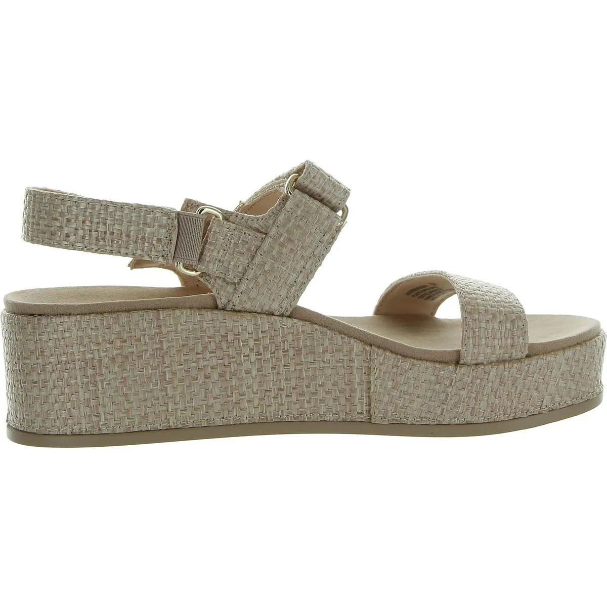 Verse Womens Woven Adjustable Platform Sandals