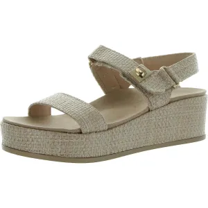 Verse Womens Woven Adjustable Platform Sandals