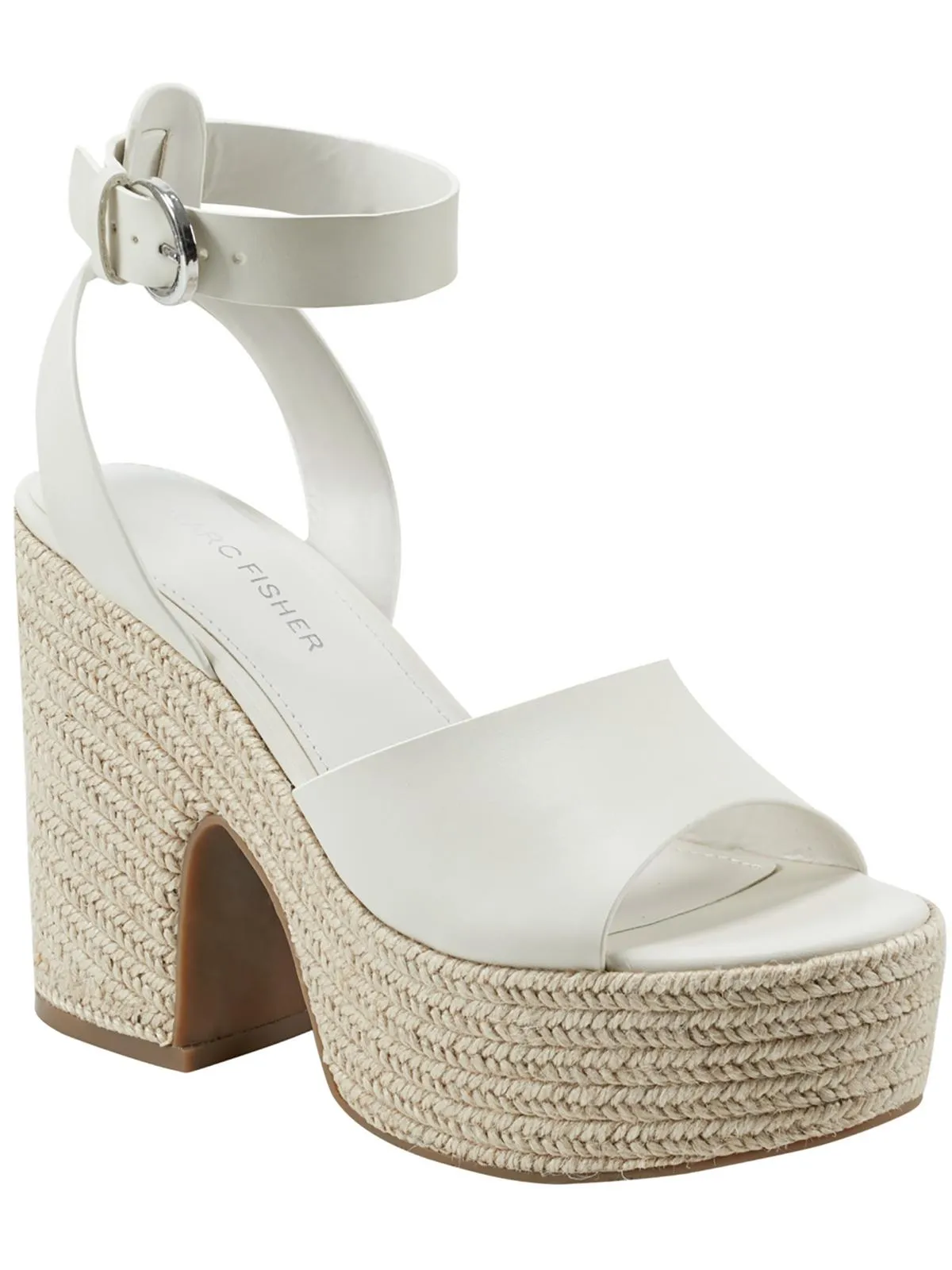 VETINA Womens Faux Leather Casual Ankle Strap