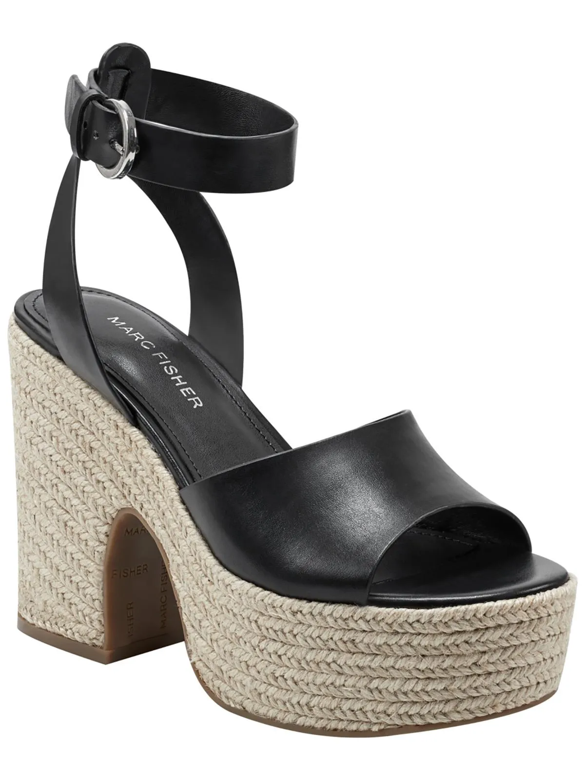 VETINA Womens Faux Leather Casual Ankle Strap