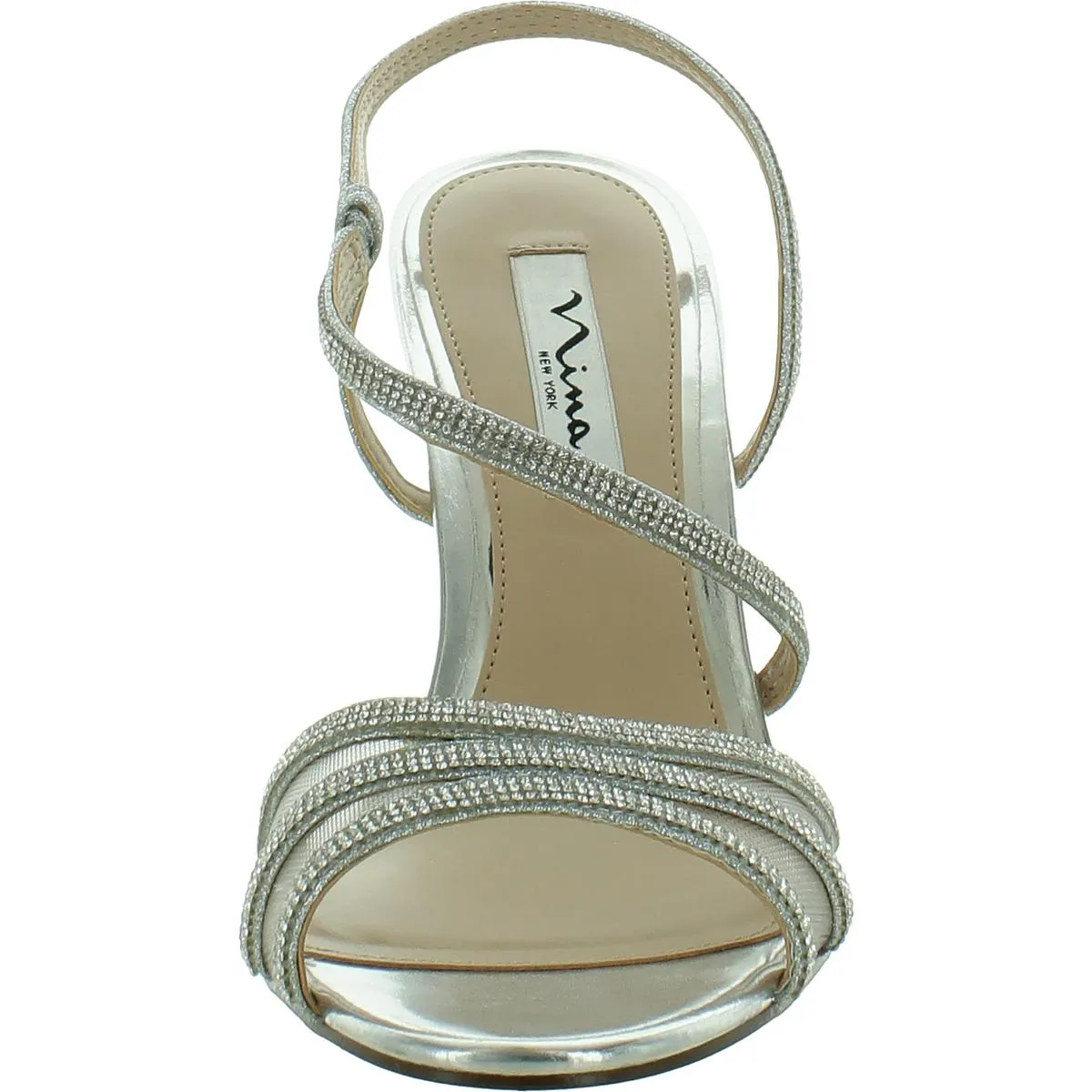 Vianca Womens Patent Cushioned Footbed Pumps