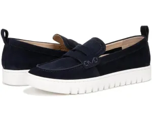 Vionic Uptown I6609L1403 Loafer Women's US 7 Navy Suede Casual Shoes ZPO2083