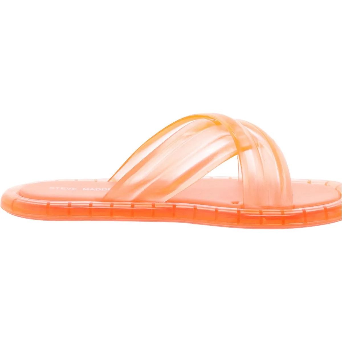 Wallis Womens Criss-Cross Rubber Slide Sandals