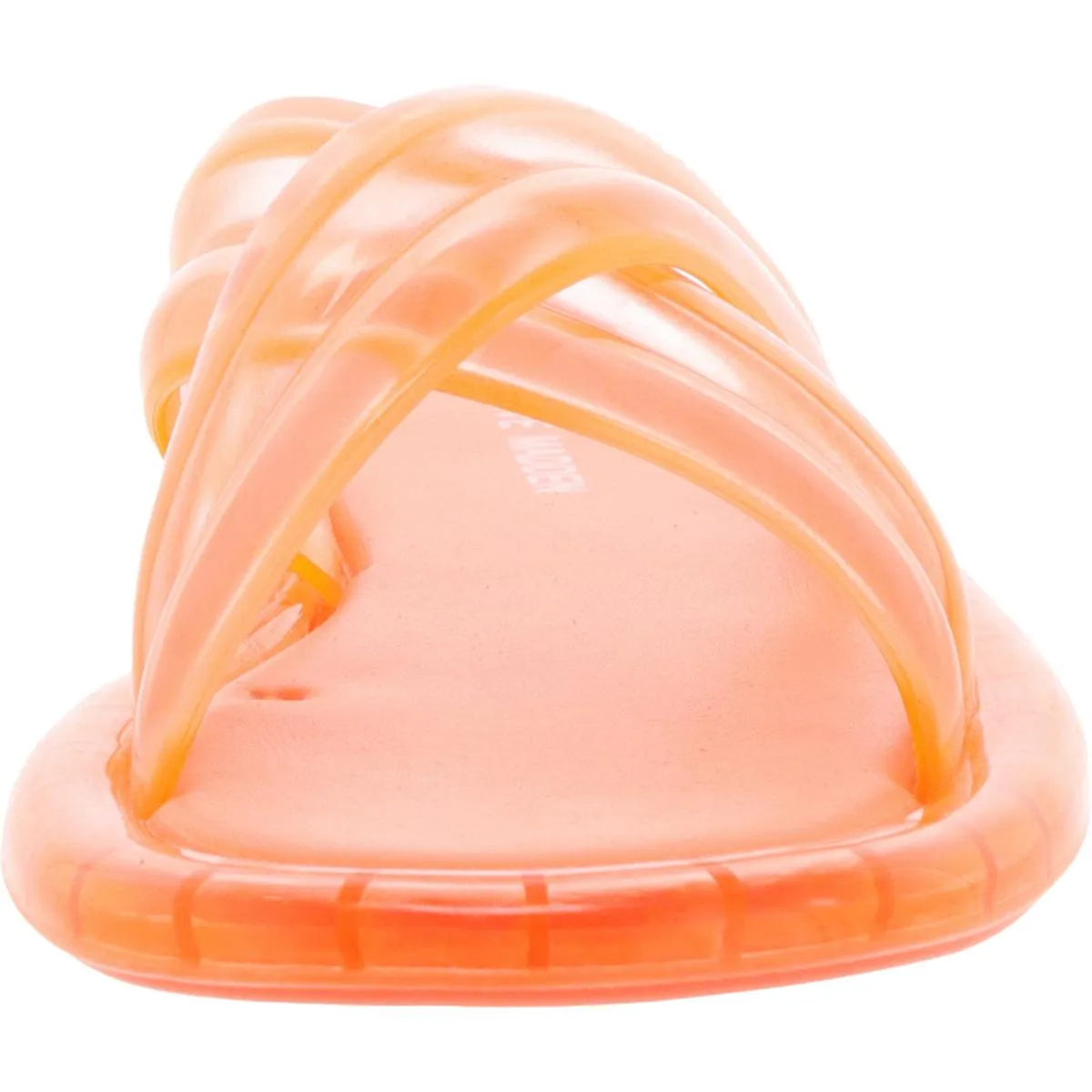 Wallis Womens Criss-Cross Rubber Slide Sandals