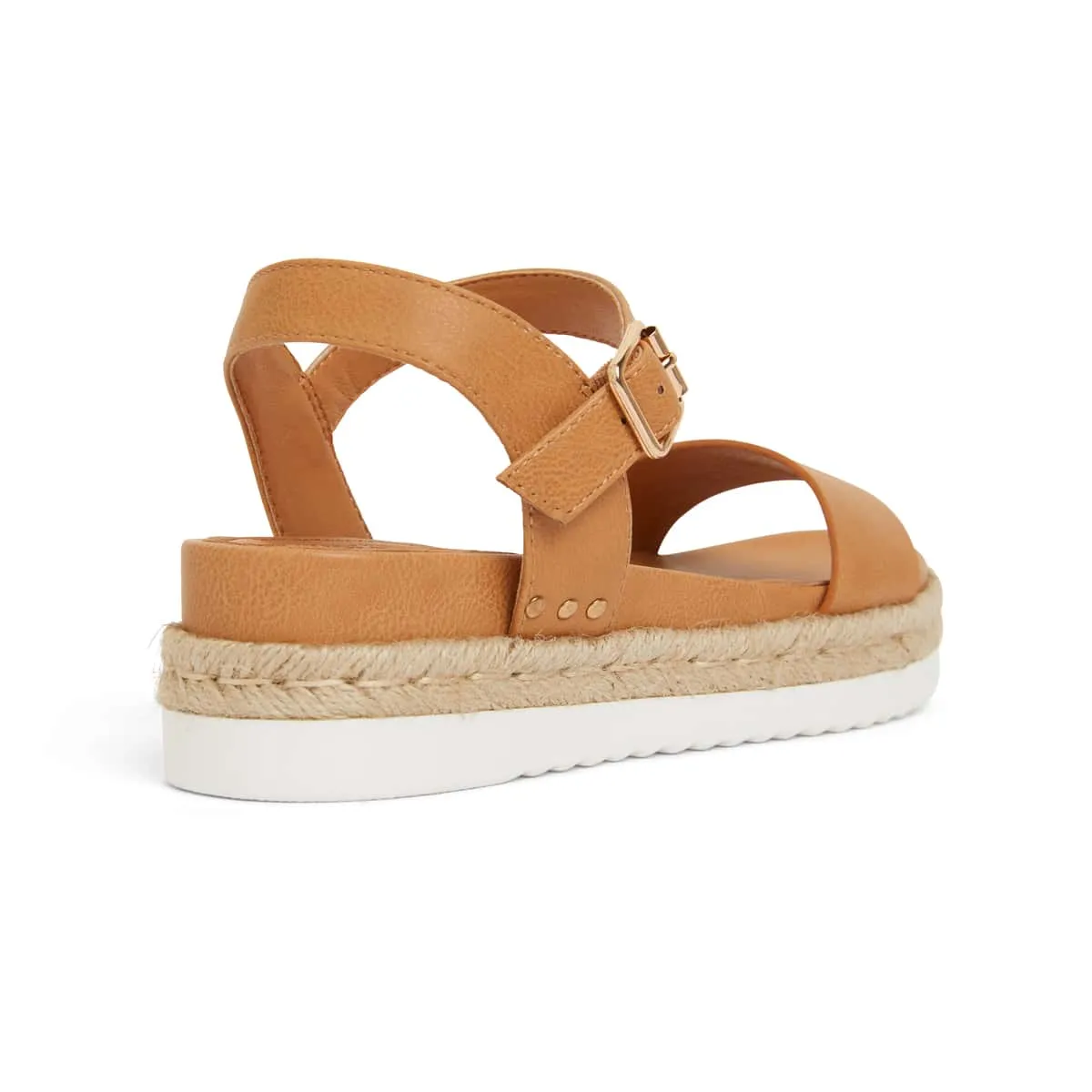 Wander Espadrille in Camel Smooth