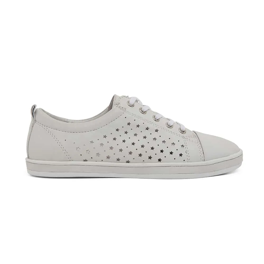 Warwick Sneaker in White Leather