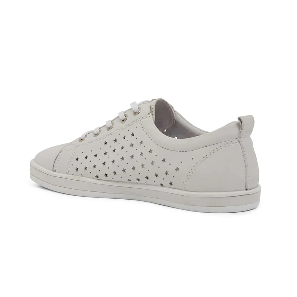 Warwick Sneaker in White Leather
