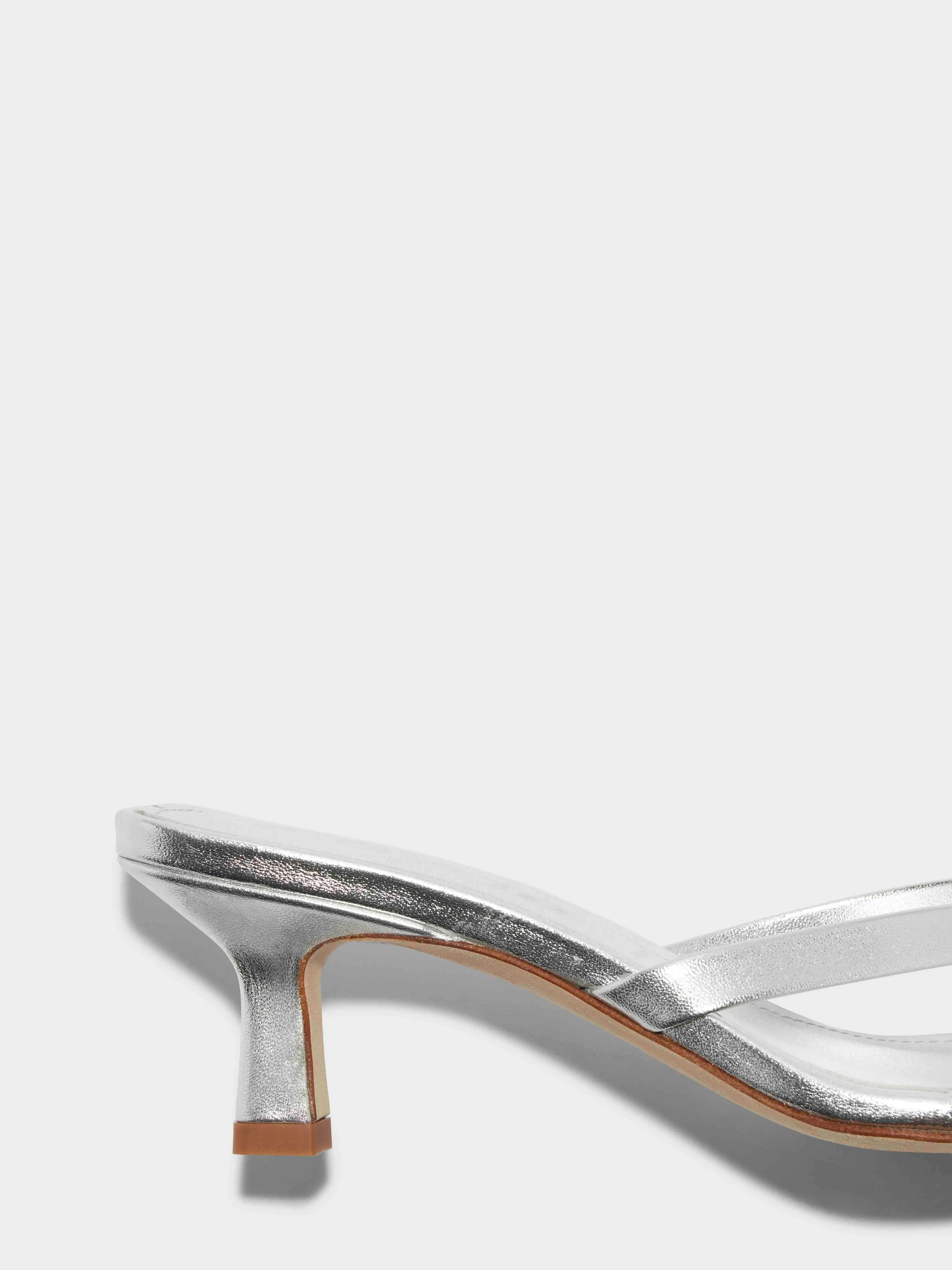 Wilma Leather Thong Sandals