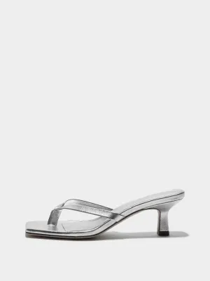 Wilma Leather Thong Sandals