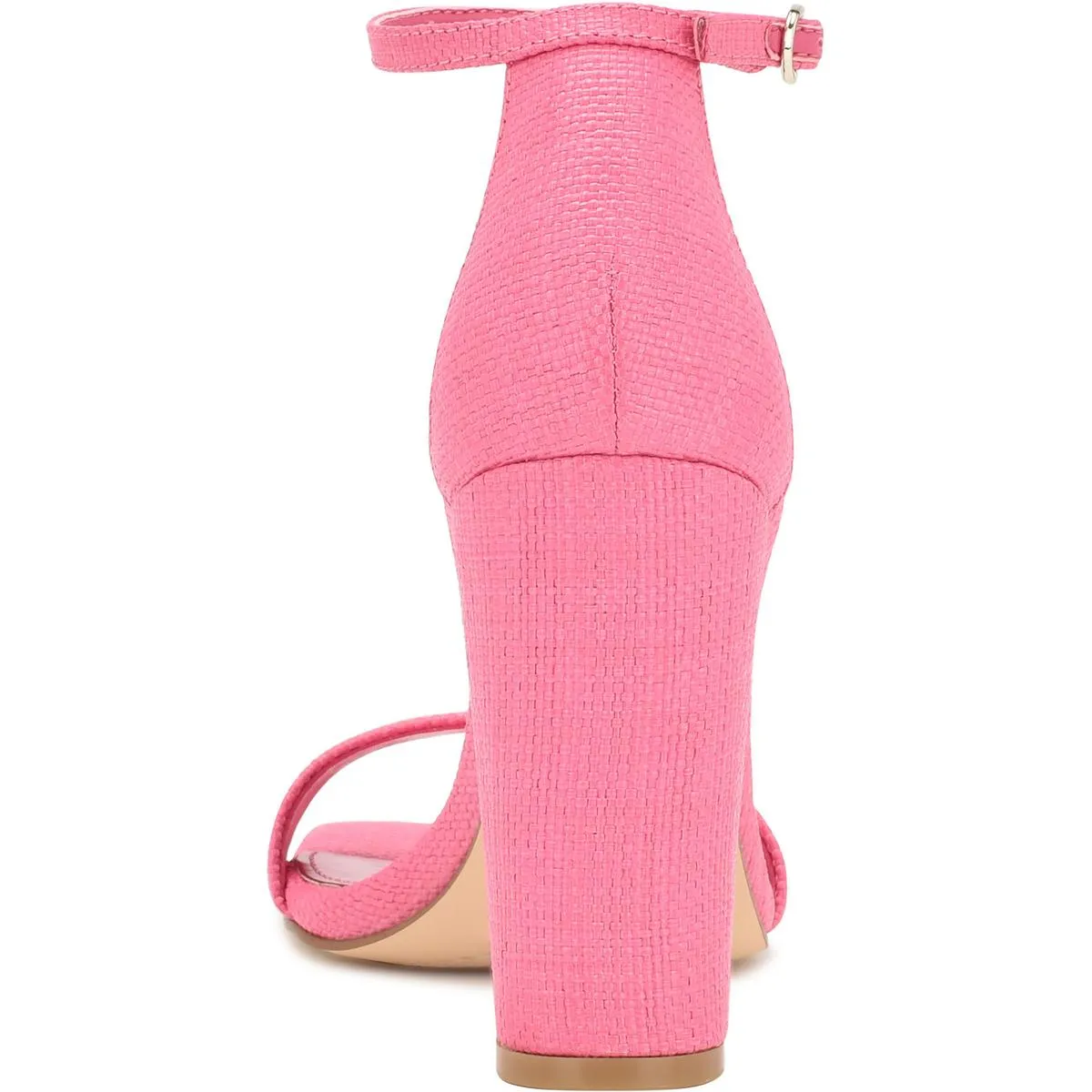 WN Marrie 2 Womens Textured Square Toe Ankle Strap