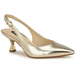 wnJANNIT Womens Strappy Manmade Pumps