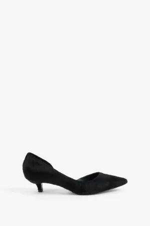 Women Costa Kitten Heel In Black