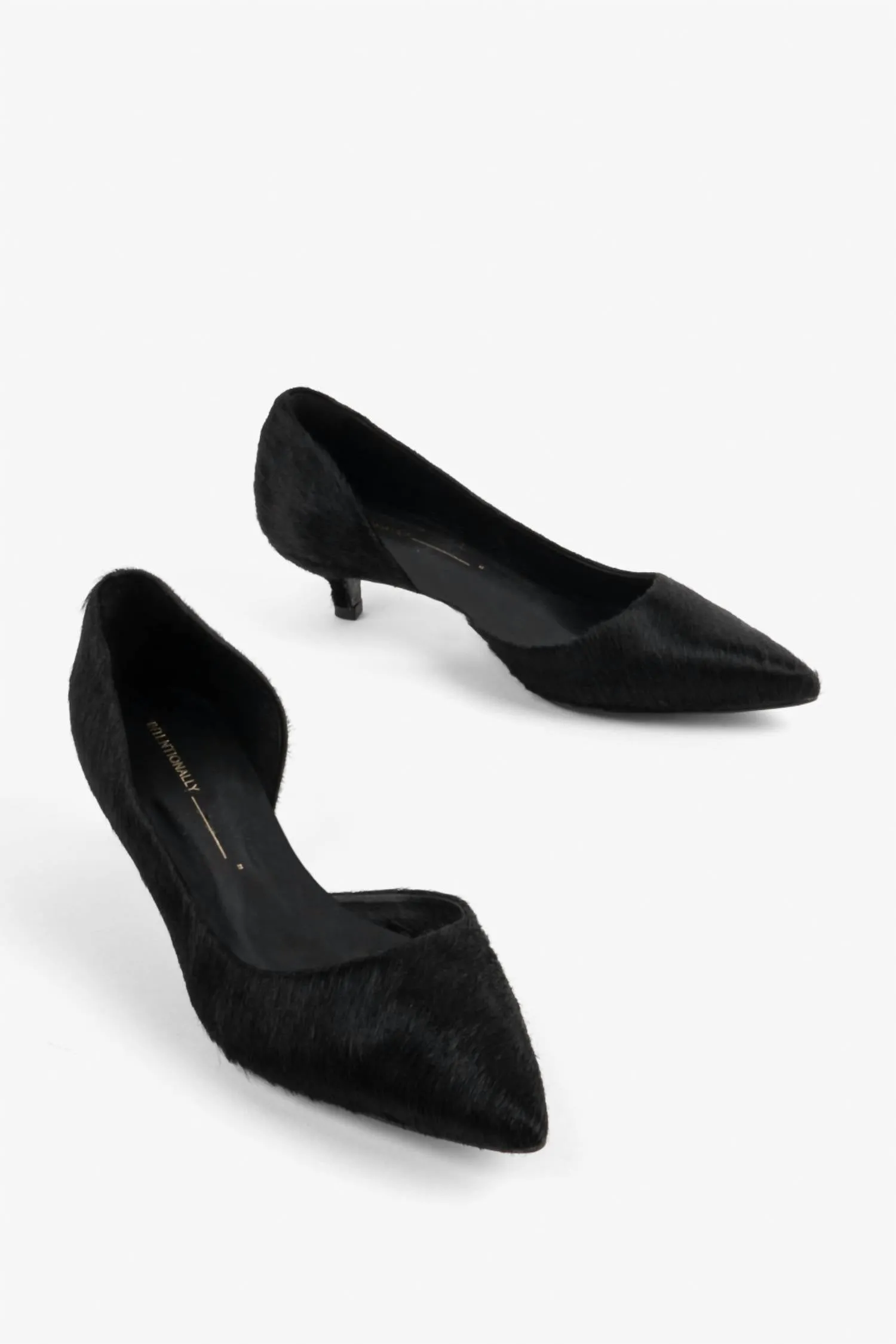 Women Costa Kitten Heel In Black