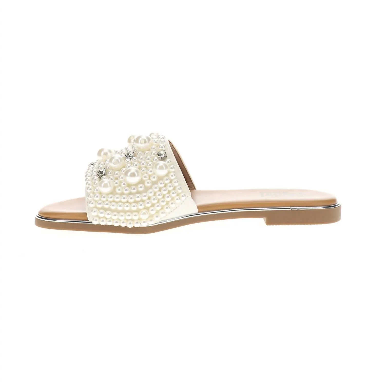 Women Gimme Kiss Sandals In White