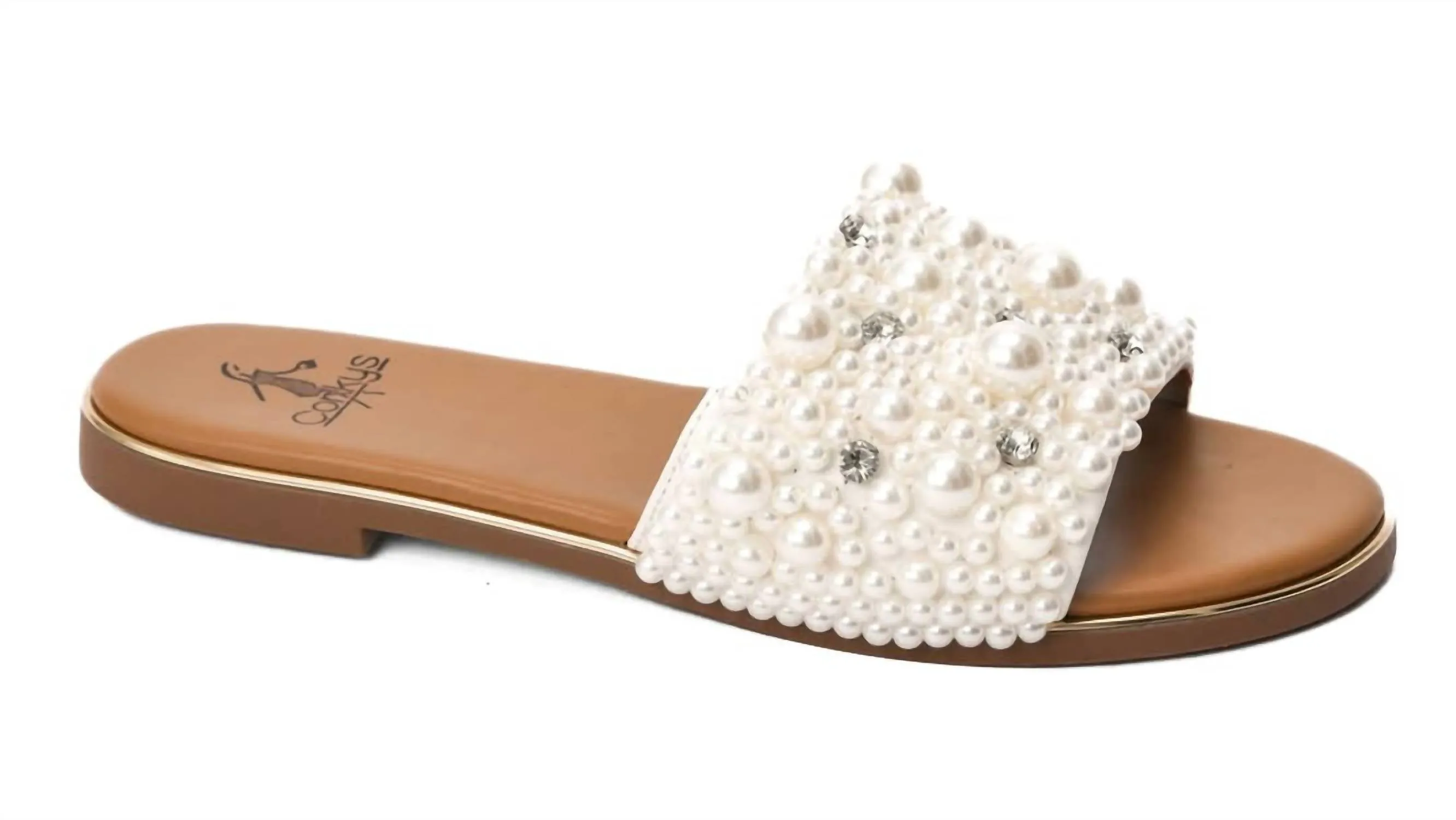 Women Gimme Kiss Sandals In White